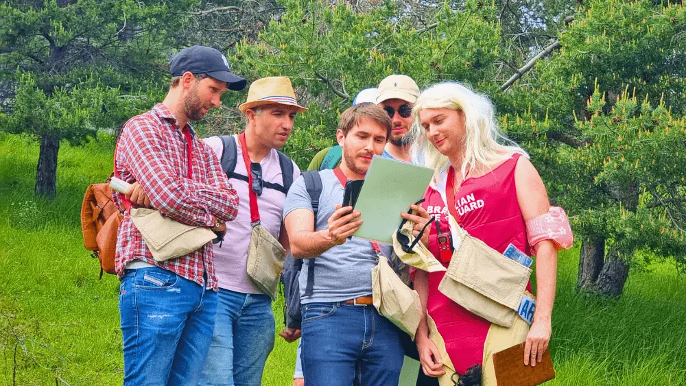 EVG enquête en forêt